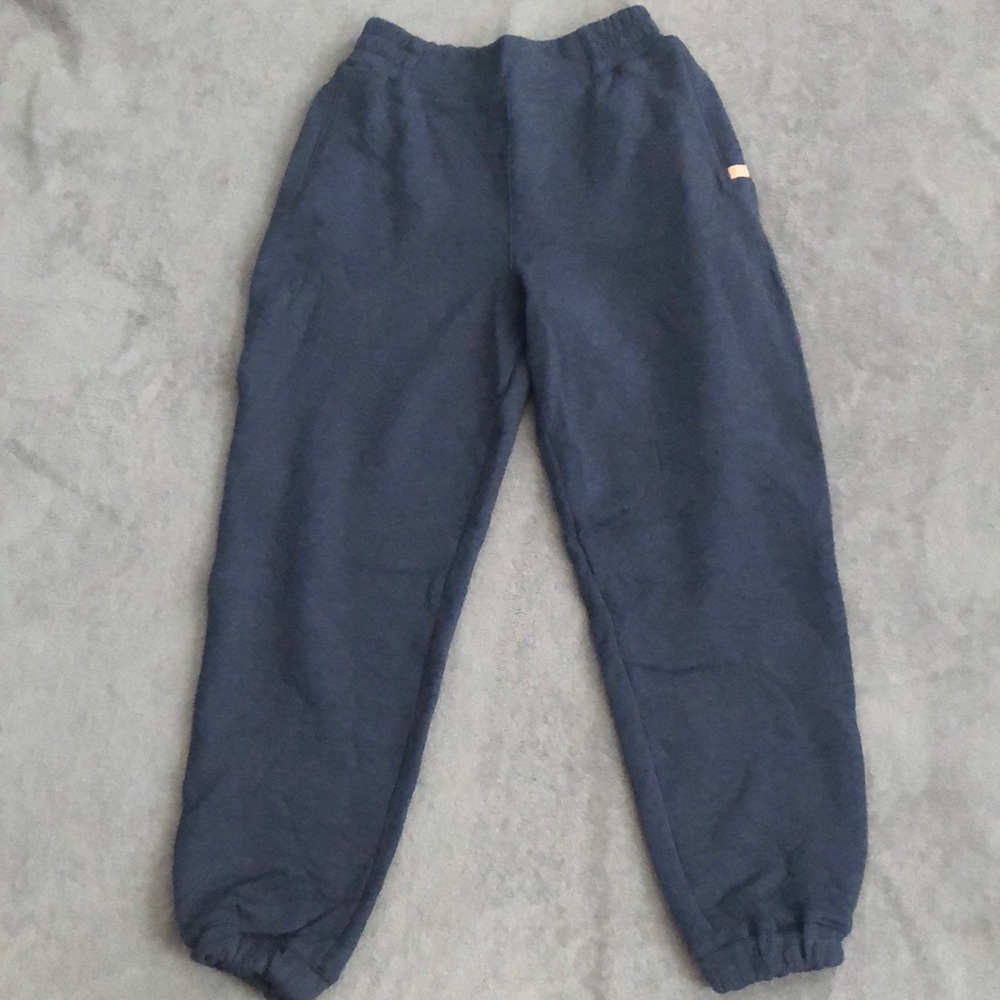 Lunya Restore Double Faced Pant - Deep Blue Heather XS
